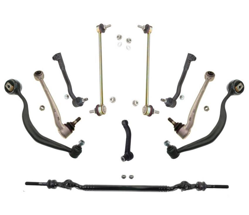 BMW Suspension Control Arm Kit - Front (10 Pieces) 32211141592 - Lemfoerder 3084336KIT